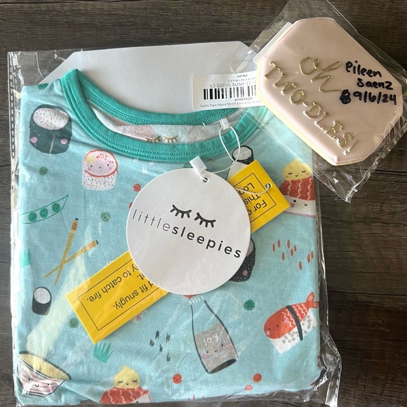 Little Sleepies Other - Little Sleepies 2T Sushi Short Set